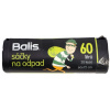 Vrecia na odpad HDPE 60l 60x72cm/20ks čierne