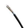 DATACOM FTP drôt CAT6 PE, Fca 100m cievka, čierny, OUTDOOR, metráž 13595