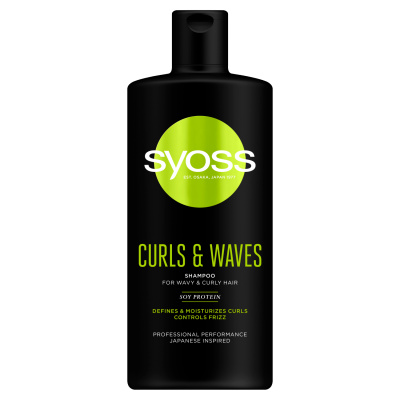 Syoss Curls & Waves šampón curls & waves pre vlnité a kučeravé vlasy, 440 ml