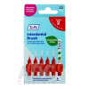 TePe Medzizubná kefká 0,5 mm size 2 (červená) krabička 1x6 ks