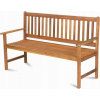 Záhradná lavica, lavička - 3 -osobná záhradná lavica exotická akácia (3 -osobná záhradná lavica exotická akácia)
