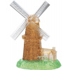 3D puzzle HCM Kinzel 3D Crystal puzzle Veterný mlyn 64 dielikov (4018928591698)