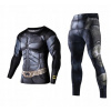 XXL Multi -Colored Training Set (T -shirt + Batman Running Gym Pants)