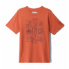 Columbia Valley Creek Graphic Shirt Chlapčenské Tričko Farba: Tuscan Hike Guide, Veľkosť: XS 1989781851