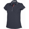 KARIBAN VINTAGE K252 / Dámska polokošeľa - navy/white/red M
