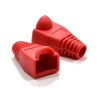 XtendLan Ochrana konektora RJ45 červená (bublinka)