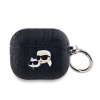 Karl Lagerfeld puzdro AirPods 3 Black KLA3PGKCPK