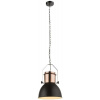 Globo Lighting Kutum závesné svietidlo 1x40 W čierna-medená 15282