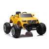 LEAN CARS ELEKTRICKÉ AUTÍČKO MERCEDES DK-MT950 4x4 LAKOVANÉ - ŽLTÉ - MOTOR 4x45W - BATÉRIA - 2x12V7Ah- 2025