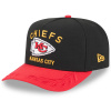 Kansas City Chiefs - 2025 Draft 9Fifty Black NFL Šiltovka nastaviteľná