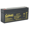 LONG baterie 6V 3Ah F1 (WP3-6) PBLO-6V003-F1A