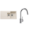 Set Blanco Legra 6 S + Blanco Mida-S Chróm biela soft