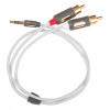 SUPRA MP-2RCA Cable 2,0m (Kvalitný signálny kábel 3.5mm stereo jack / 2 RCA)