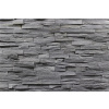 Kamenný obklad, ČERNÁ břidlice, 15x60x1-3 cm, BL002, balenie