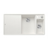 Blanco Axia III 6 - Silgranitový drez, 99x50 cm, s ovládaním odtoku a príslušenstvom, InFino, biela 523492