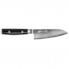 Yaxell Nôž Santoku RAN PLUS 12,5 cm, čierny
