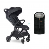 EASYWALKER Kočík športový Jackey2 Midnight Black + PETITE&MARS fusak Jibot ZADARMO VP-F186345