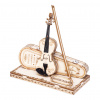 Robotime Rokr 3D dřevěné puzzle Houslové Capriccio 82 ks