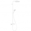 Hansgrohe Raindance Select S Sprchový systém s termostatom, biely matný 27633700