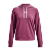 Dámske Tričko s dlhým rukávom UNDER ARMOUR RIVAL TERRY HOODIE 1369855-669 – Ružová