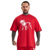 Amstaff tričko pánske Logo 2.0 red/white Veľkosť: M, Farba: červená