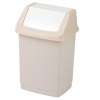 Odpadkový kôš Click-it Beige / Pink 50 l CURVER