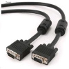 GEMBIRD Kabel VGA propojovací 10m, černý (HD15M/M, dvojité stínění, feritová jádra) CC-PPVGA-10M-B