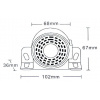 Alarm cúvací 12-80V- 2 funkcie
