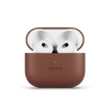 Epico Leather Case Airpods 4 - hnědá