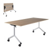 GPL mobilný skladací stôl Drape Grey