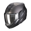 Moto přilba SCORPION EXO-TECH EVO PRIMUS matná stříbrno/černá - Velikost XL