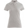 PROMODORO 4005 / Dámska polokošeľa z prstencovej bavlny - sports grey XXL