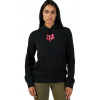 Fox Head Fleece Pullover Black/Pink L
