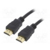 Cable HDMI 2.0 HDMI plug,both sides PVC 4.5m black 30AWG