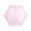 Skladací mini dáždnik s pevným puzdrom pudrová 1ks