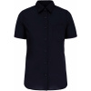 KARIBAN VINTAGE JUDITH K548 / Dámska košeľa s krátkym rukávom - navy XL