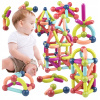 MAGNETICKÉ STAVEBNÉ KOCKY EDUKAČNÉ KONŠTRUKČNÉ RÚRKY MAGNETIC STICKS XXL 66 KS