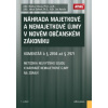 Náhrada majetkové a nemajetkové újmy v novém občanském zákoníku komentář k § 2894 až § 2971 - Vítová Blanka Dohnal Jakub Kotula Jan