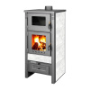 Kachle Pre TAURUS Ceramic, 12kW, 120mm, s rúrou, biela
