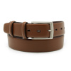 Pánsky kožený opasok hnedý 10261