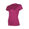 Sensor Merino Wool PT krátký rukáv orchidea lila M