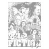 ZUTY Bodkovanie - PULP FICTION Rámovanie: vypnuté plátno na rám, Rozmer: 80x100 cm