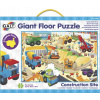 Galt Toys, Obrovské podlahové Puzzle - Stavenisko, Podlahové puzzle pre deti,