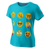 Detské tričko Wilson G Emotion-Fun Tech Tee scuba blue