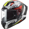 LS2 FF805 THUNDER C CHASE GLOSS WHITE RED L