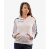 FELPA CON CAPPUCCIO TERRY BAND mikina biela S