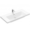 Villeroy & Boch Subway 3.0 Umývadlo 100x47 cm, s prepadom, otvor na batériu, alpská biela 4A70A501