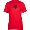 FOX tričko FOX HEAD SS Premium flame red - M