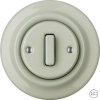 CHLÓROVÝ PORCELÁNOVÝ JEDNODUCHÝ FLIP SWITCH - SLIM Druh radenia: zvončekový
