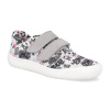 Detské tenisky barefoot Jonap - B7 girl power biele slim